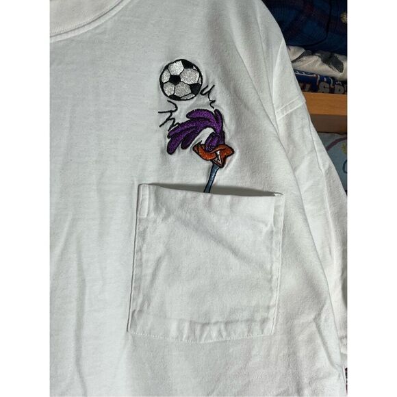 Vintage 1991 Looney Tunes ACME Roadrunner Coyote Tee - Picture 2 of 8